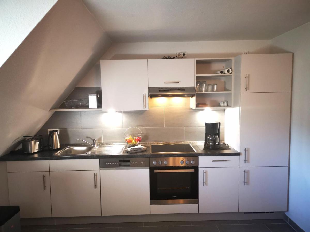 Idyllisches Reethaus Toenning Appartement Buitenkant foto