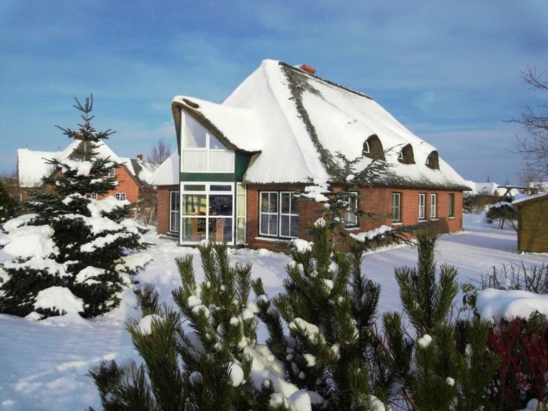 Idyllisches Reethaus Toenning Appartement Buitenkant foto